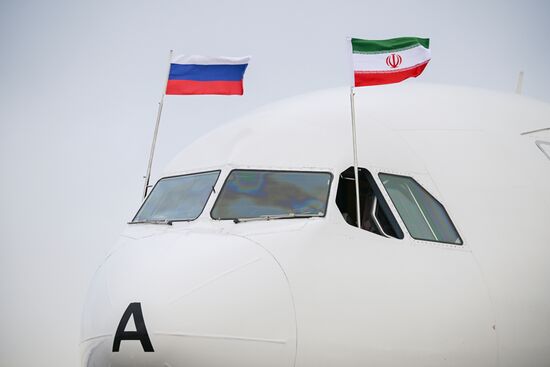 Russia Iran Arrival