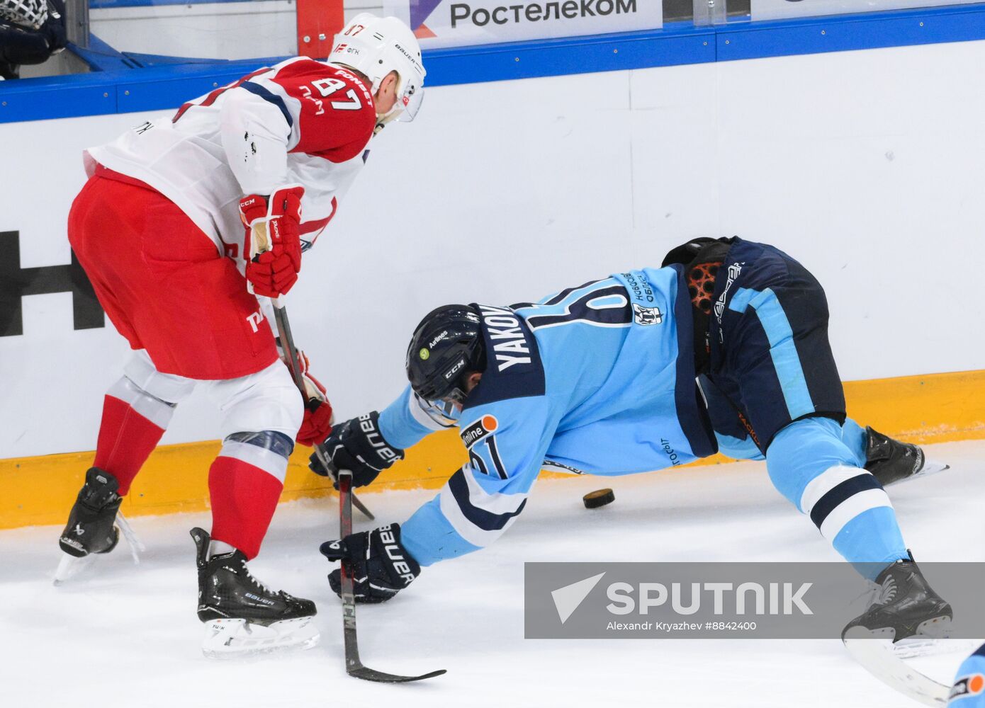 Russia Ice Hockey Kontinental League Sibir - Lokomotiv