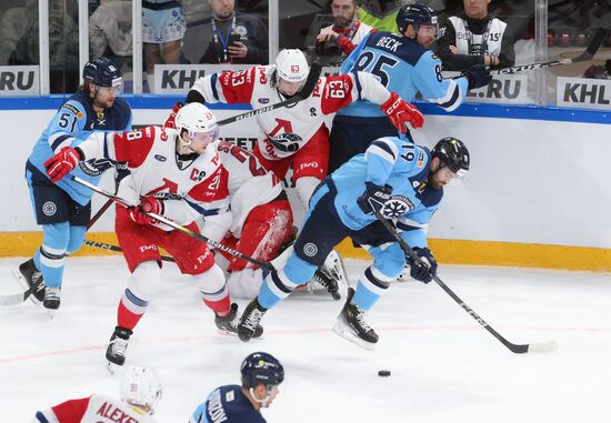 Russia Ice Hockey Kontinental League Sibir - Lokomotiv