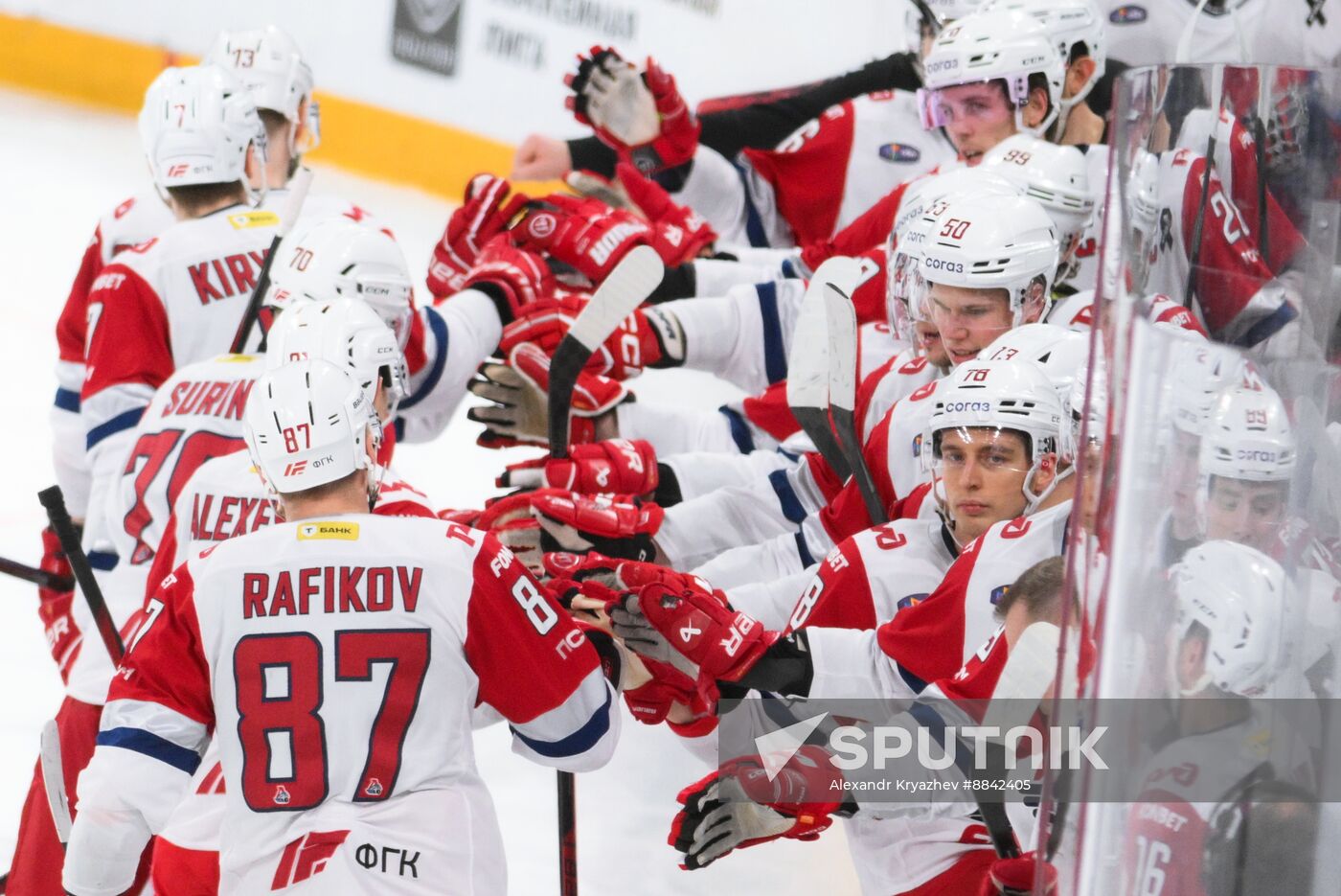 Russia Ice Hockey Kontinental League Sibir - Lokomotiv