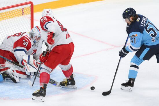 Russia Ice Hockey Kontinental League Sibir - Lokomotiv