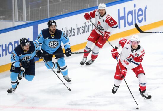Russia Ice Hockey Kontinental League Sibir - Lokomotiv