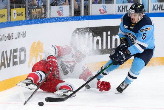 Russia Ice Hockey Kontinental League Sibir - Lokomotiv