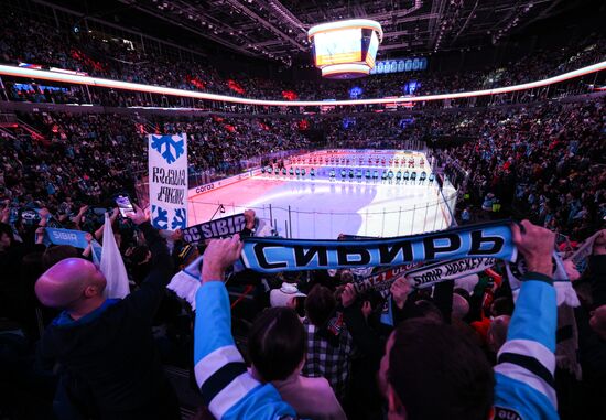 Russia Ice Hockey Kontinental League Sibir - Lokomotiv