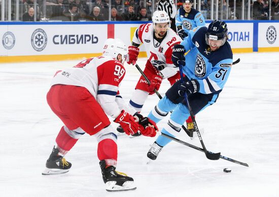 Russia Ice Hockey Kontinental League Sibir - Lokomotiv