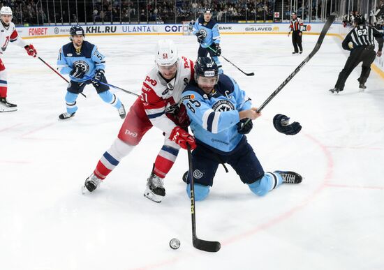 Russia Ice Hockey Kontinental League Sibir - Lokomotiv