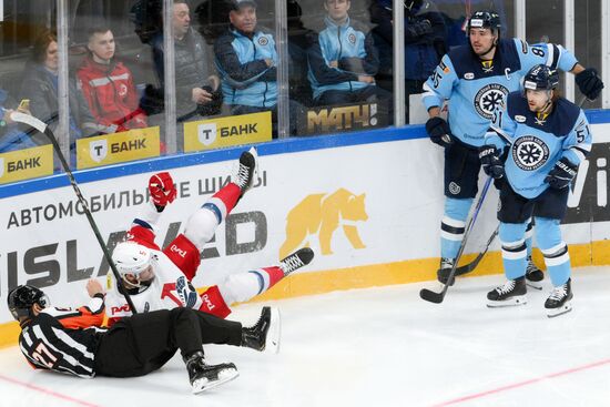Russia Ice Hockey Kontinental League Sibir - Lokomotiv