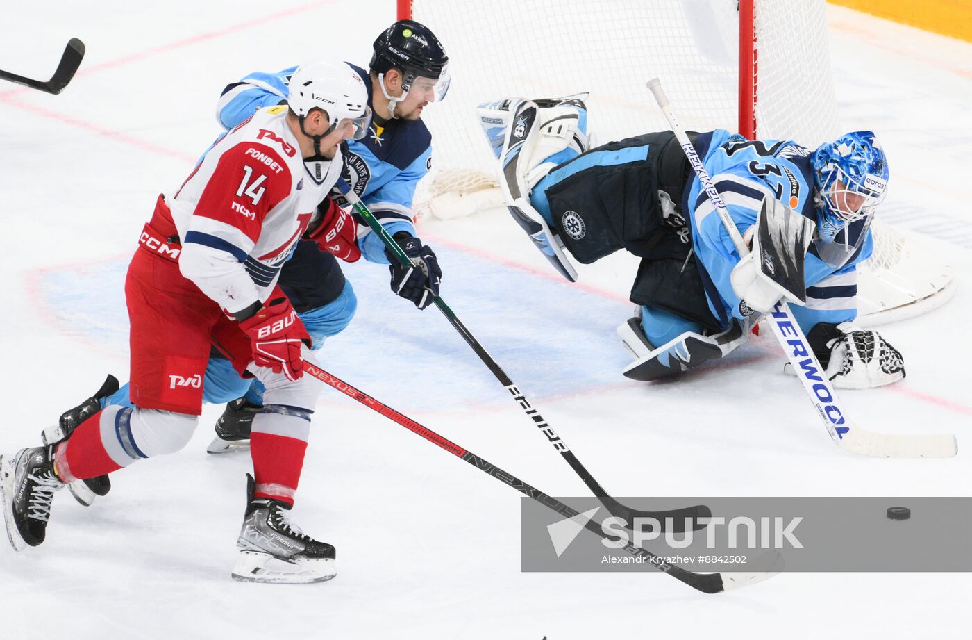 Russia Ice Hockey Kontinental League Sibir - Lokomotiv
