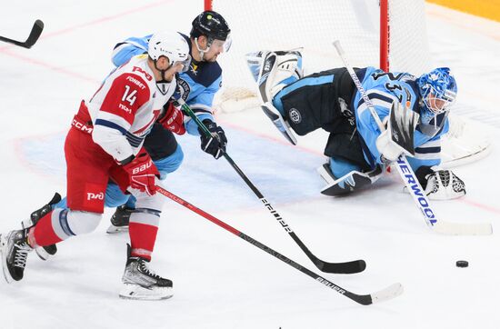 Russia Ice Hockey Kontinental League Sibir - Lokomotiv