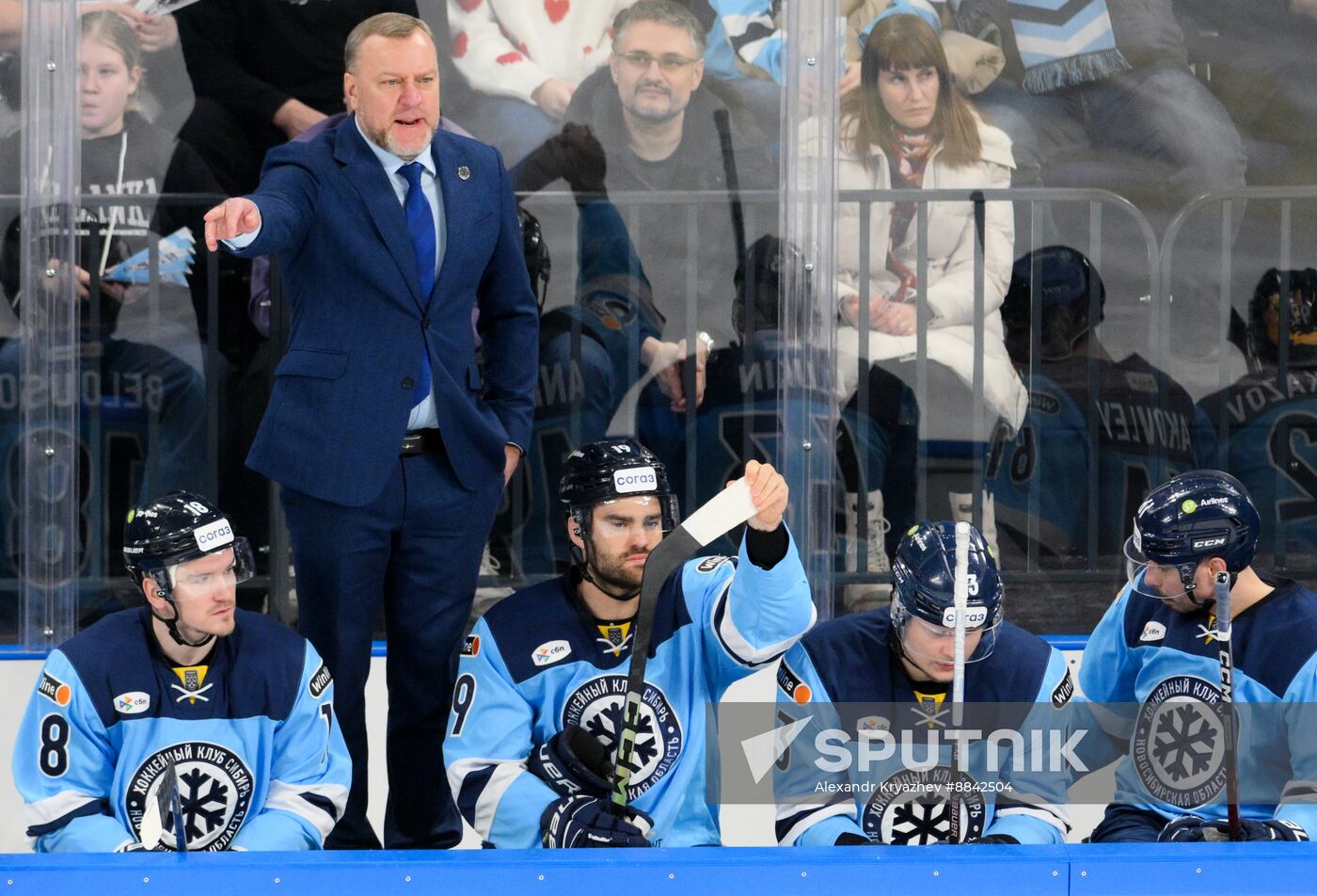Russia Ice Hockey Kontinental League Sibir - Lokomotiv