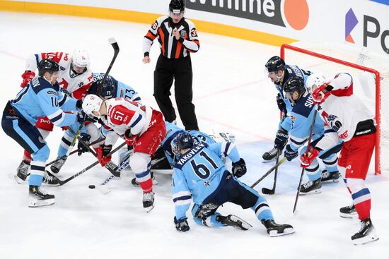 Russia Ice Hockey Kontinental League Sibir - Lokomotiv