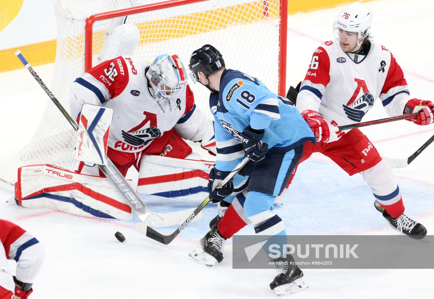 Russia Ice Hockey Kontinental League Sibir - Lokomotiv