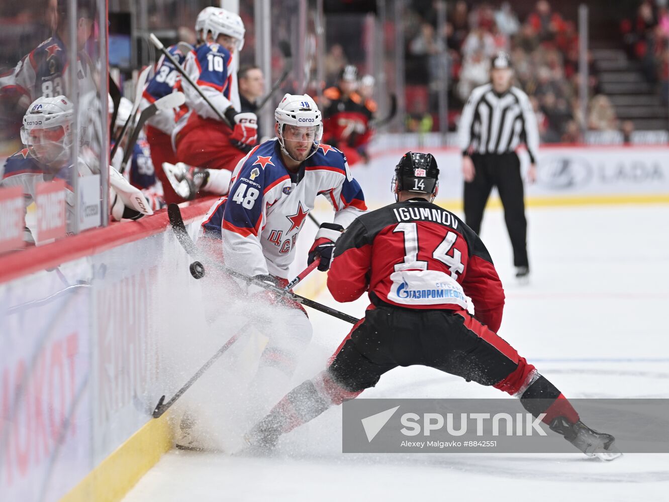 Russia Ice Hockey Kontinental League Avangard - CSKA