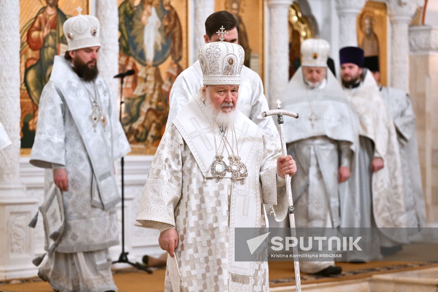 Russia Religion Patriarch Epiphany