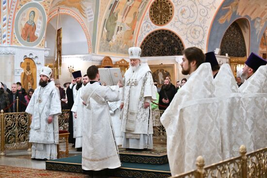 Russia Religion Patriarch Epiphany