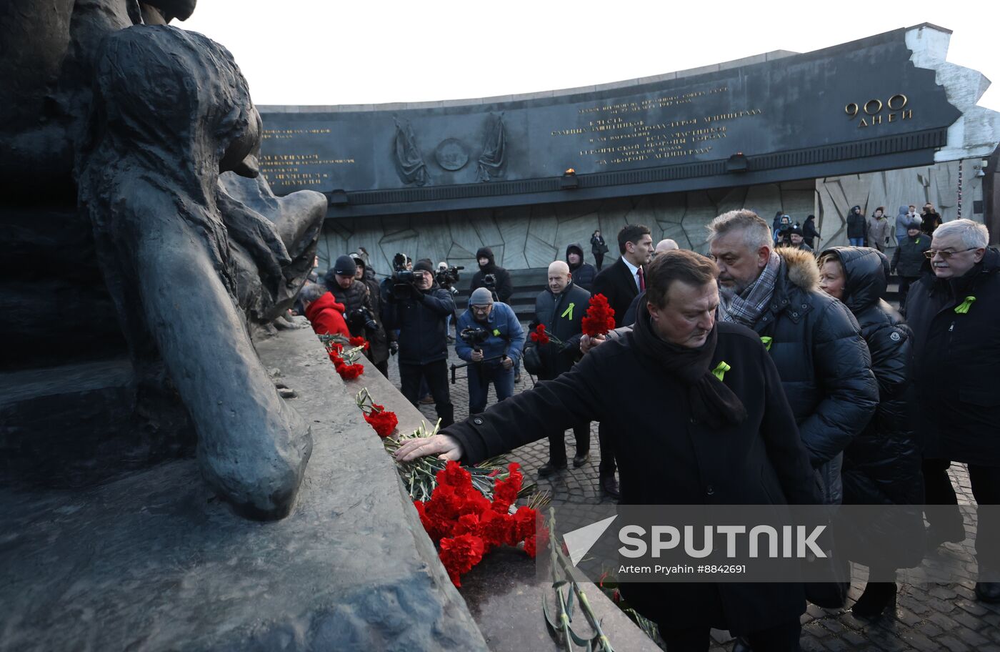 Russia WWII Leningrad Siege Breakthrough Anniversary