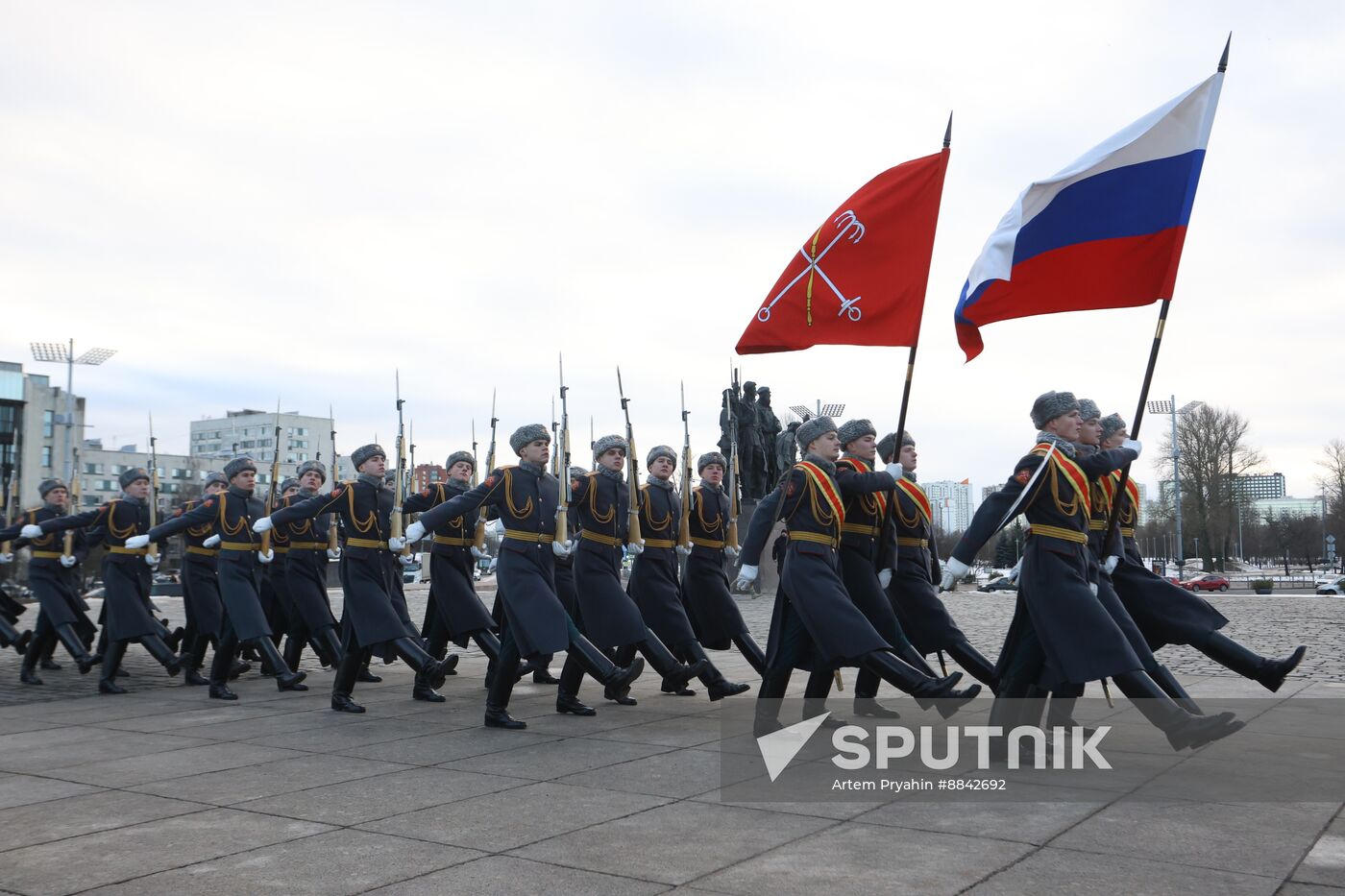 Russia WWII Leningrad Siege Breakthrough Anniversary