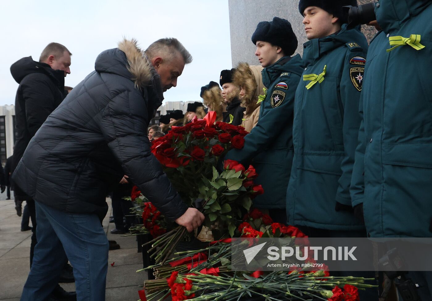 Russia WWII Leningrad Siege Breakthrough Anniversary