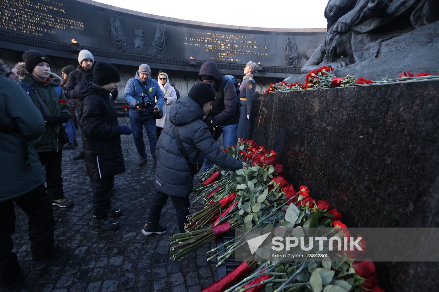 Russia WWII Leningrad Siege Breakthrough Anniversary