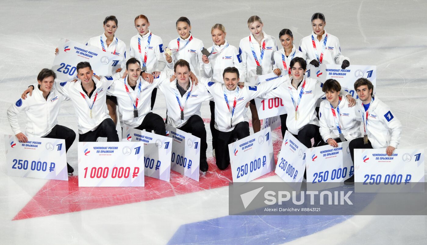 Russia Figure Skating Jumping Championships Awarding