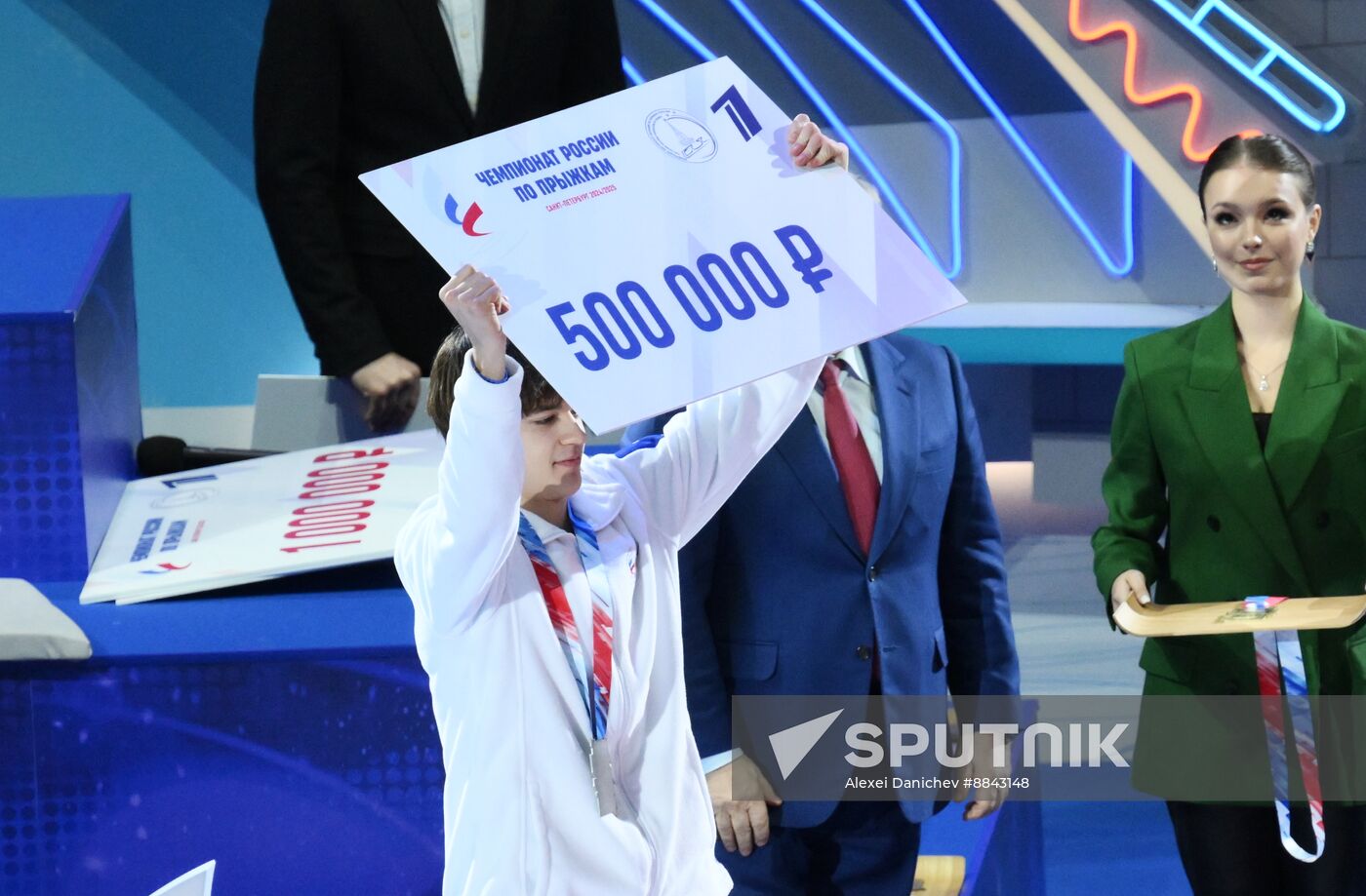 Russia Figure Skating Jumping Championships Awarding