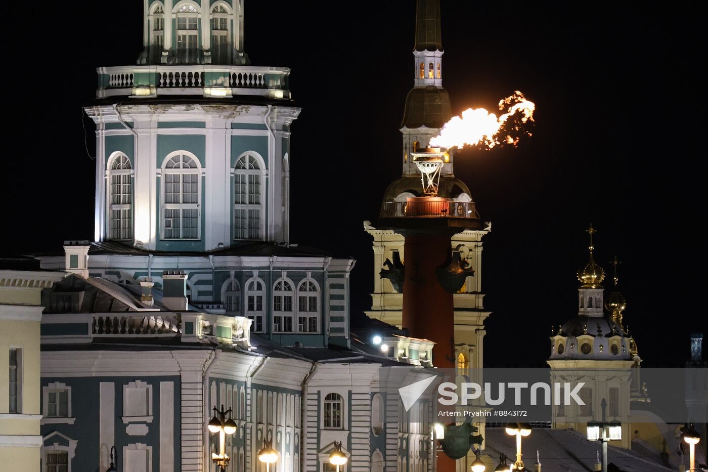 Russia WWII Leningrad Siege Breakthrough Anniversary