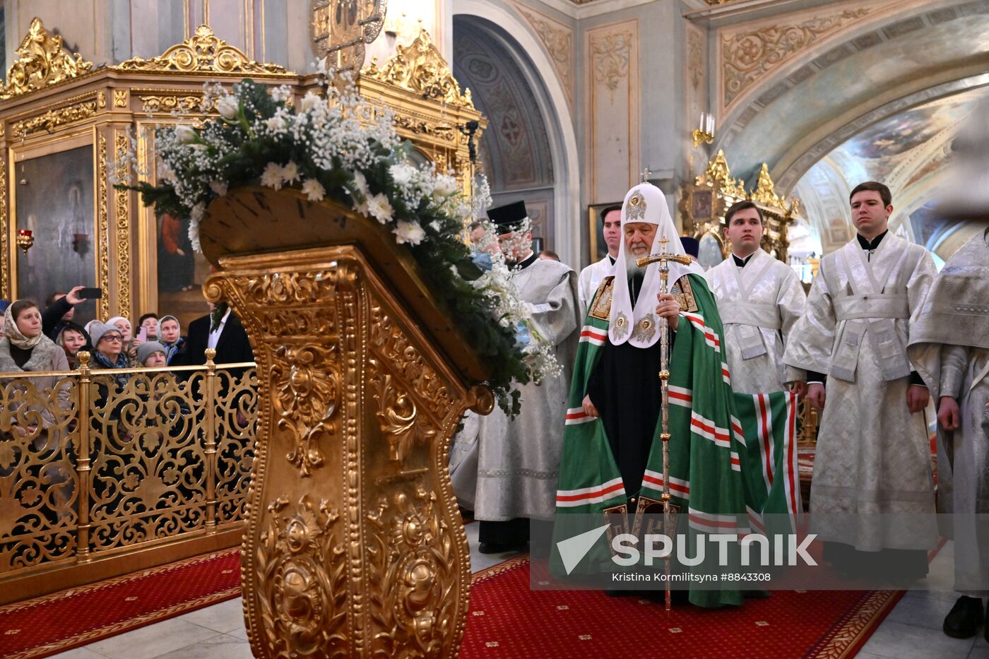 Russia Religion Partriarch Epiphany