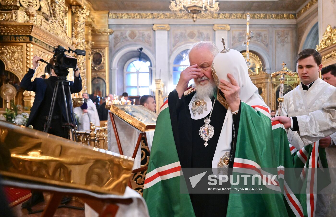 Russia Religion Partriarch Epiphany