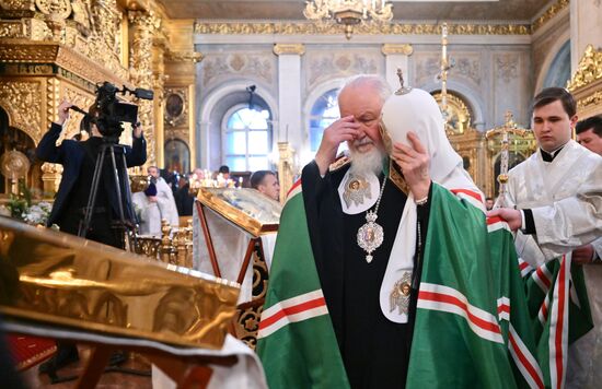 Russia Religion Partriarch Epiphany