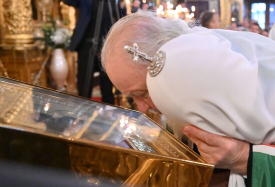 Russia Religion Partriarch Epiphany