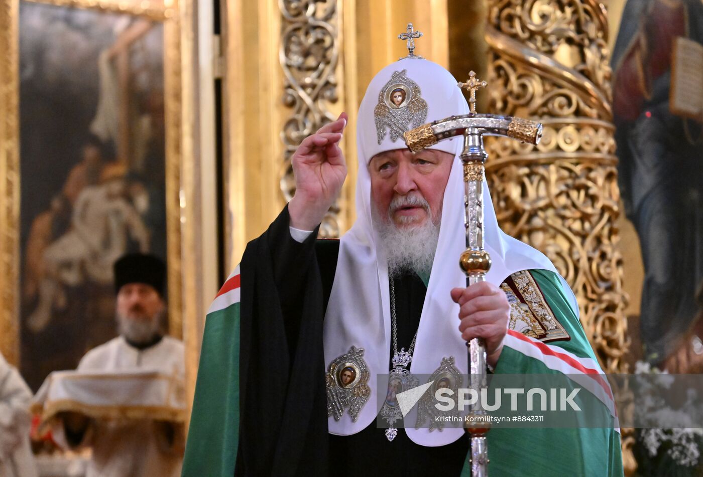 Russia Religion Partriarch Epiphany