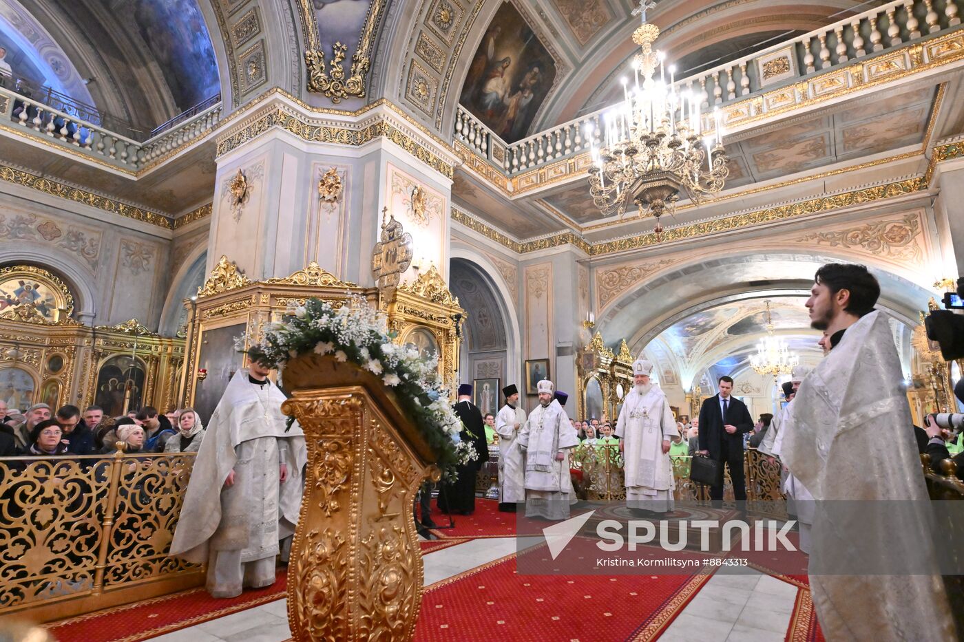 Russia Religion Partriarch Epiphany