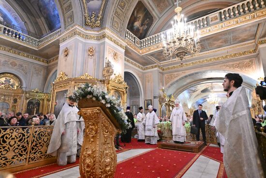 Russia Religion Partriarch Epiphany
