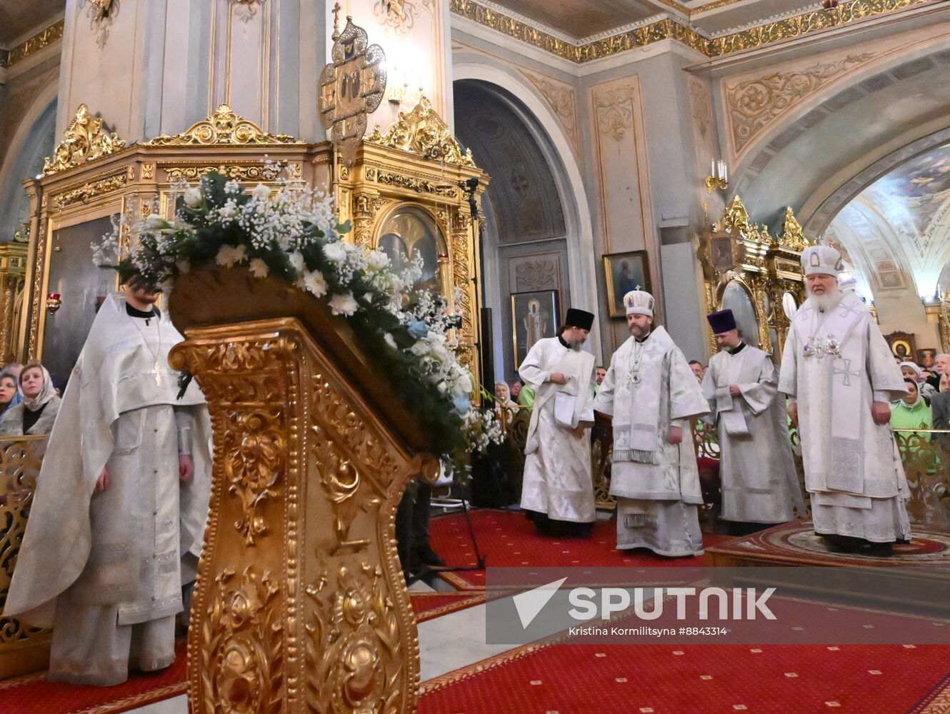 Russia Religion Partriarch Epiphany