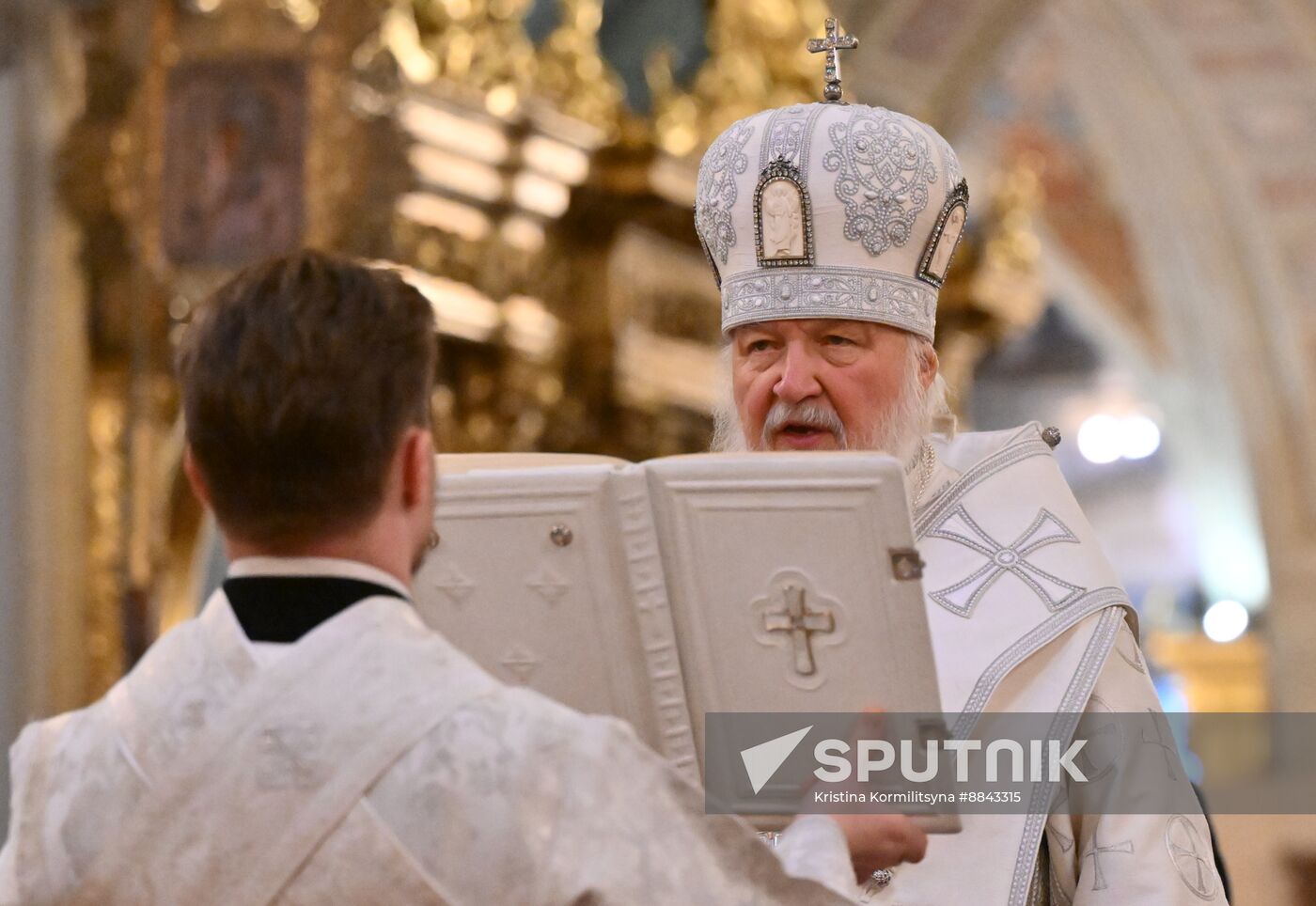 Russia Religion Partriarch Epiphany