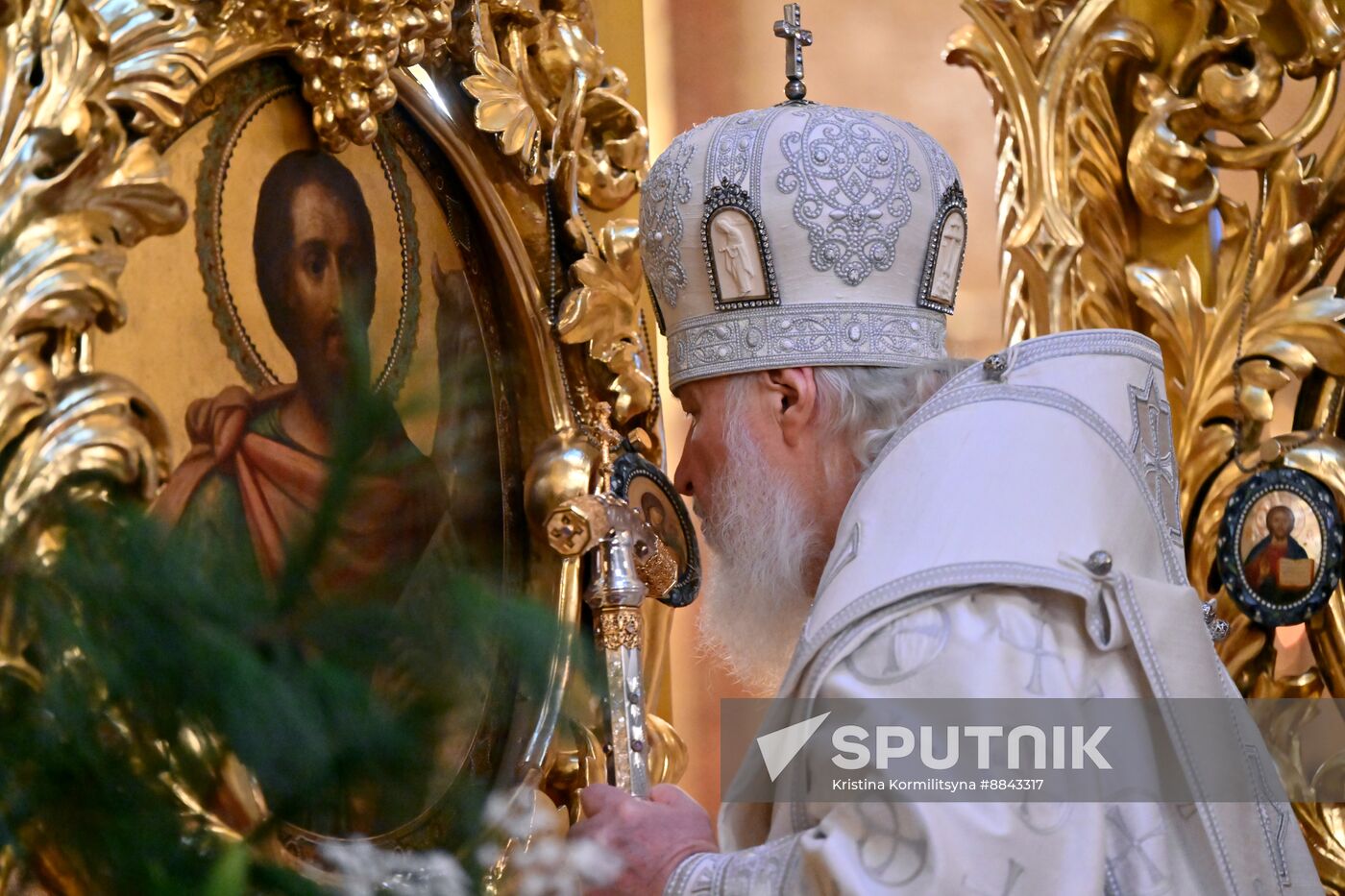 Russia Religion Partriarch Epiphany
