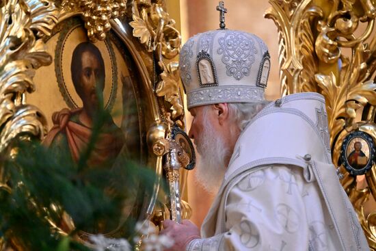 Russia Religion Partriarch Epiphany
