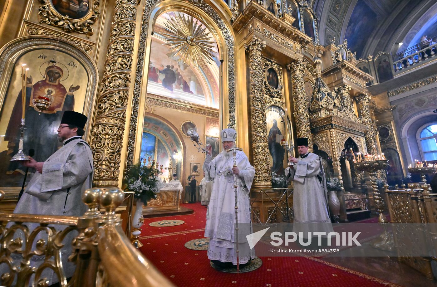 Russia Religion Partriarch Epiphany