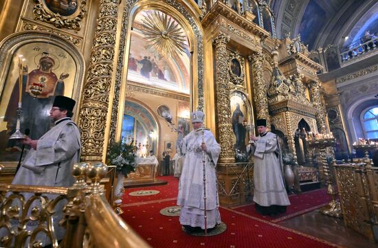 Russia Religion Partriarch Epiphany