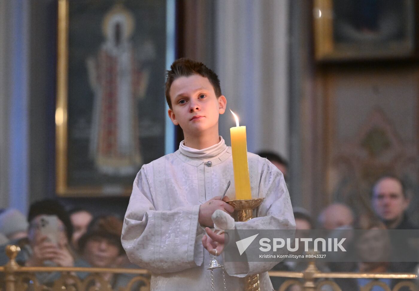 Russia Religion Partriarch Epiphany