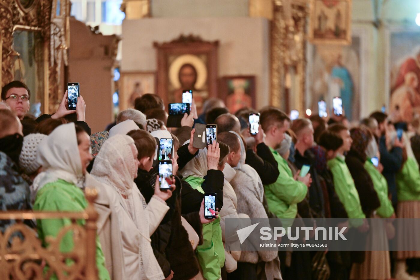 Russia Religion Partriarch Epiphany