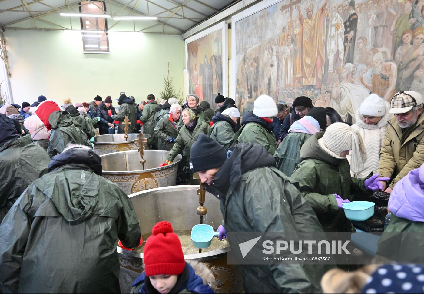 Russia Religion Partriarch Epiphany