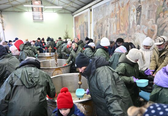 Russia Religion Partriarch Epiphany