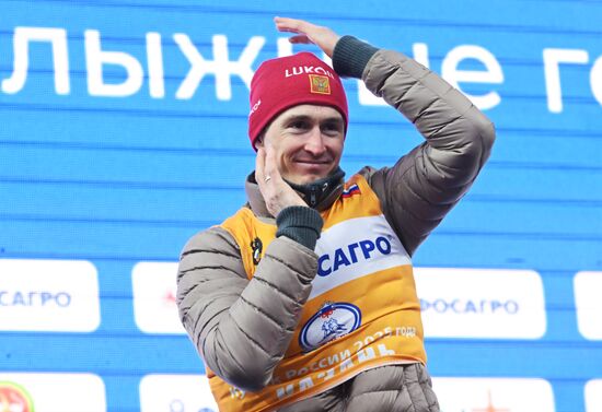 Russia Cross-Country Skiing Cup Men Skiathlon