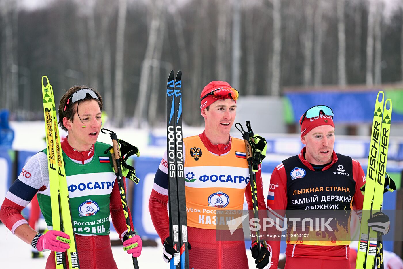 Russia Cross-Country Skiing Cup Men Skiathlon