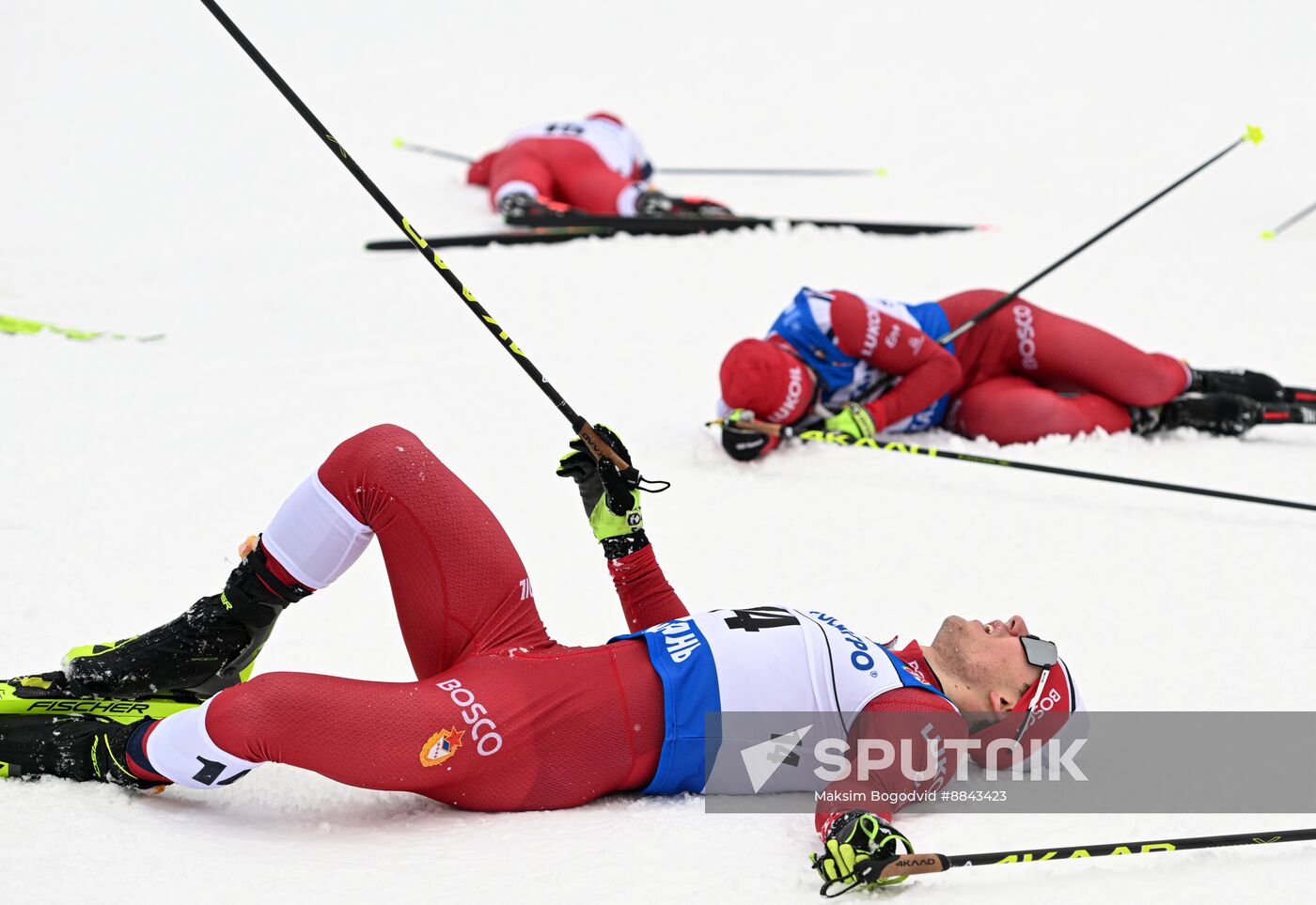 Russia Cross-Country Skiing Cup Men Skiathlon