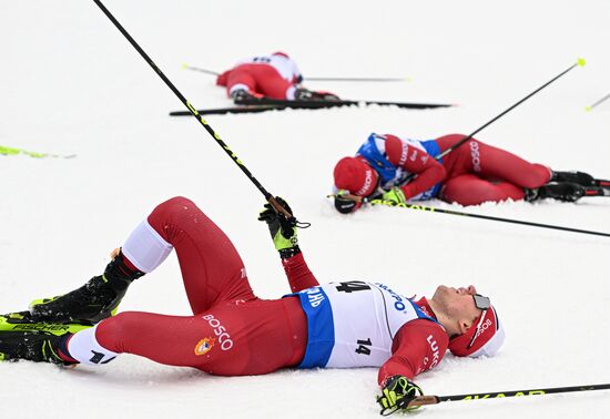 Russia Cross-Country Skiing Cup Men Skiathlon