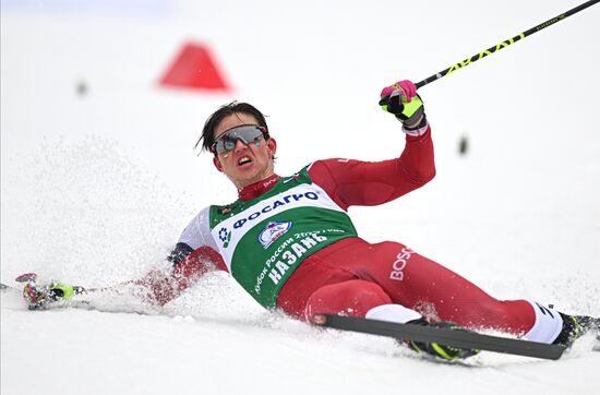 Russia Cross-Country Skiing Cup Men Skiathlon