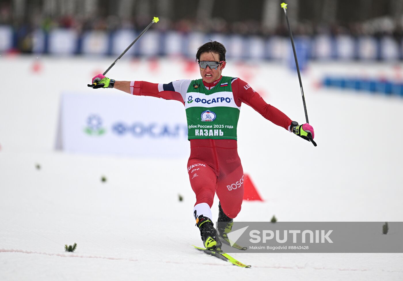 Russia Cross-Country Skiing Cup Men Skiathlon