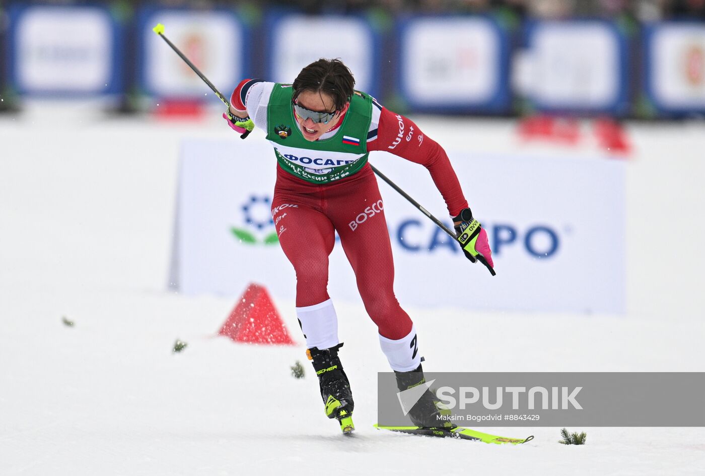 Russia Cross-Country Skiing Cup Men Skiathlon